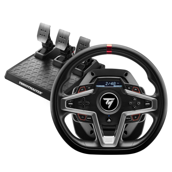 ThrustMaster%20Gaming%20steering%20wheel%20and%20pedal%20set%20T128%2C%20PC%2C%20Sony%20PlayStation%2C%20416