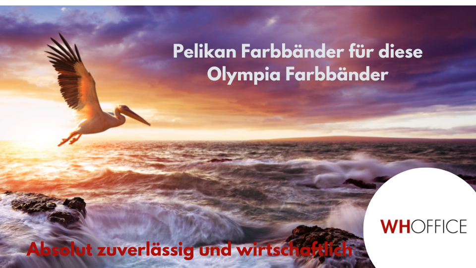 WHOffice - Diese Pelikan Farbbänder ersetzen Ribbons der Marke Olympia