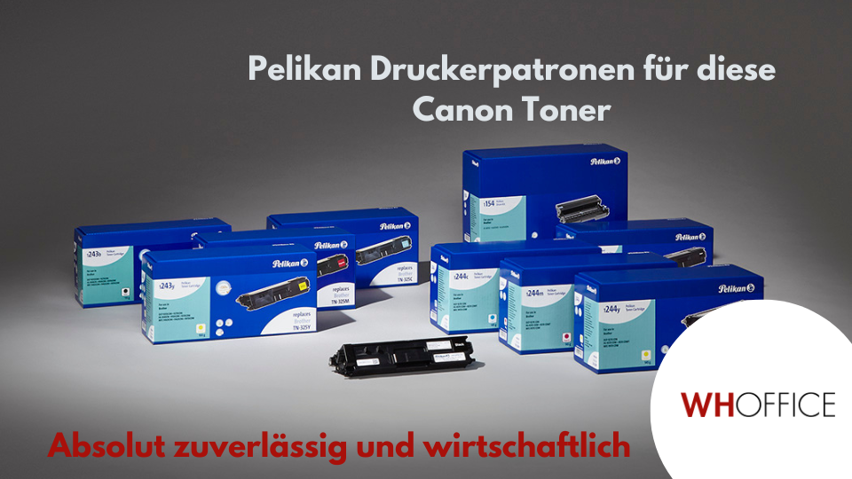 WHOffice - Pelikan-Druckerpatronen für Canon: die clevere Alternative zu teuren Patronen