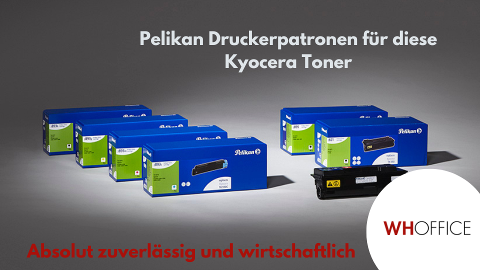 WHOffice - Pelikan-Druckerpatronen für Kyocera: die clevere Alternative zu teuren Patronen