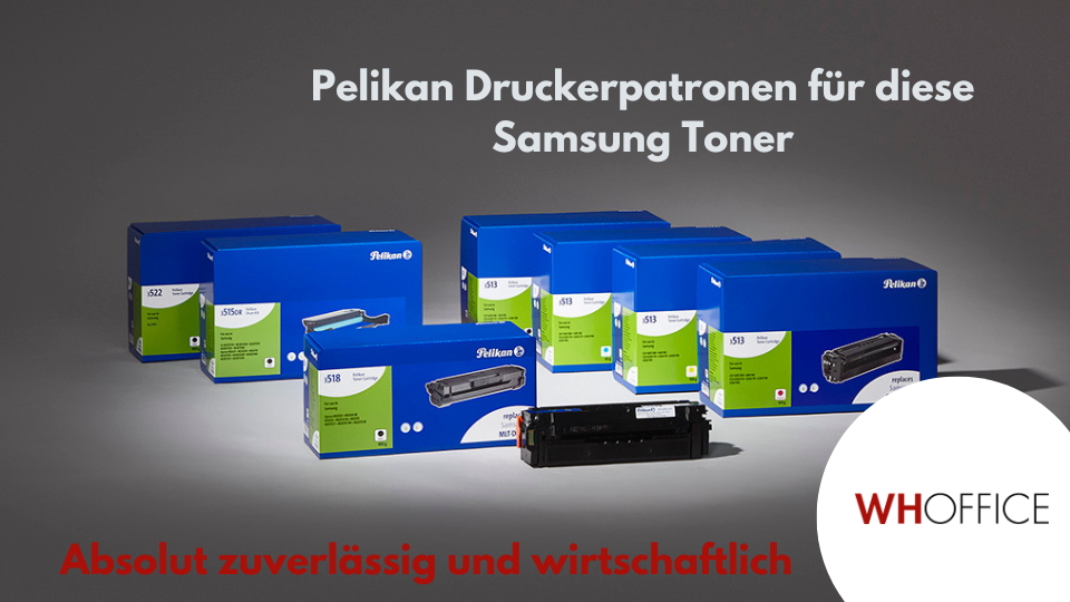 WHOffice - Pelikan-Druckerpatronen für Samsung: die clevere Alternative zu teuren Patronen