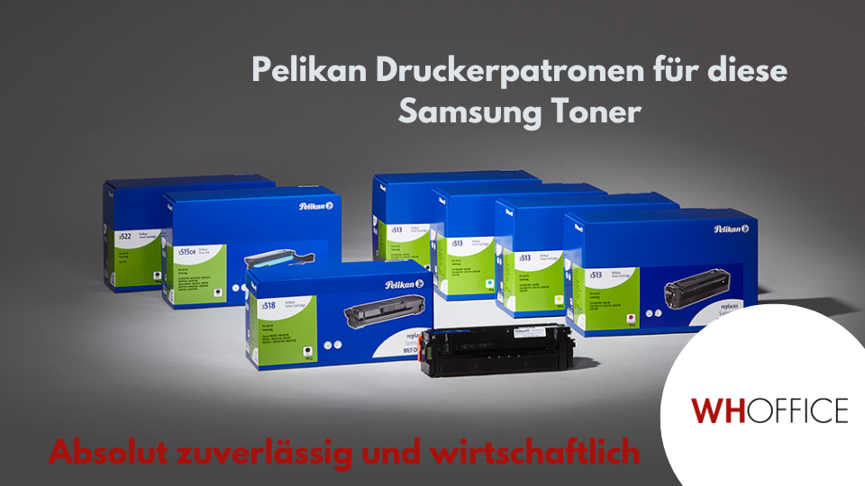 WHoffice - DIESE PELIKAN DRUCKERPATRONEN ERSETZEN DIE TONERKARTUSCHEN DER MARKE SAMSUNG