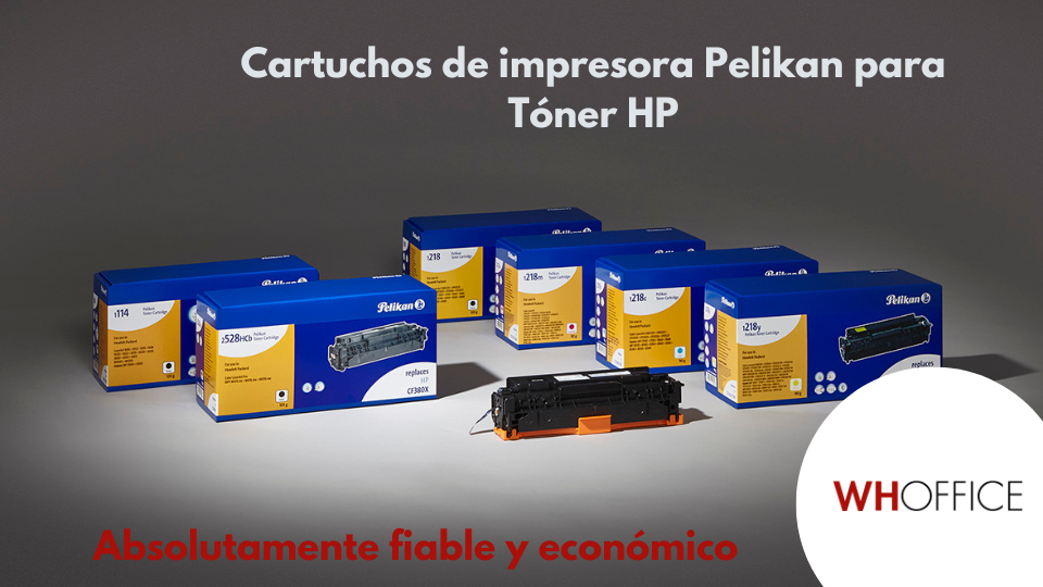 WHOffice - ESTOS CARTUCHOS DE IMPRESORA PELIKAN SUSTITUYEN A LOS CARTUCHOS DE TÓNER DE LA MARCA HP