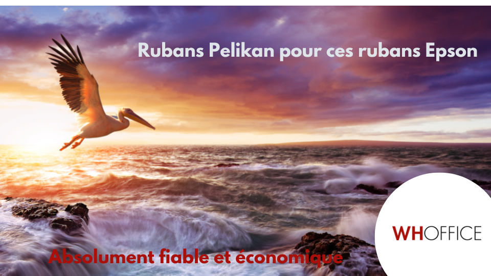 WHOffice - Ces rubans Pelikan remplacent les cassettes de ruban de la marque Epson