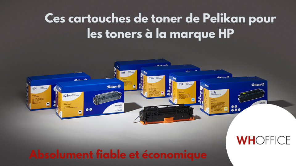 WHOffice - Cartouches de toner Pelikan pour HP : haute qualité à un prix avantageux