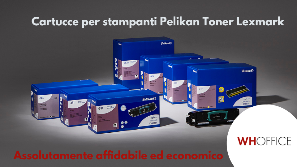 WHOffice - Cartucce di stampa Pelikan per Lexmark: alta qualità a basso prezzo
