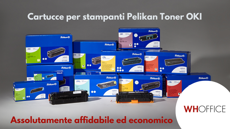 WHOffice - Cartucce di stampa Pelikan per OKI: alta qualità a basso prezzo