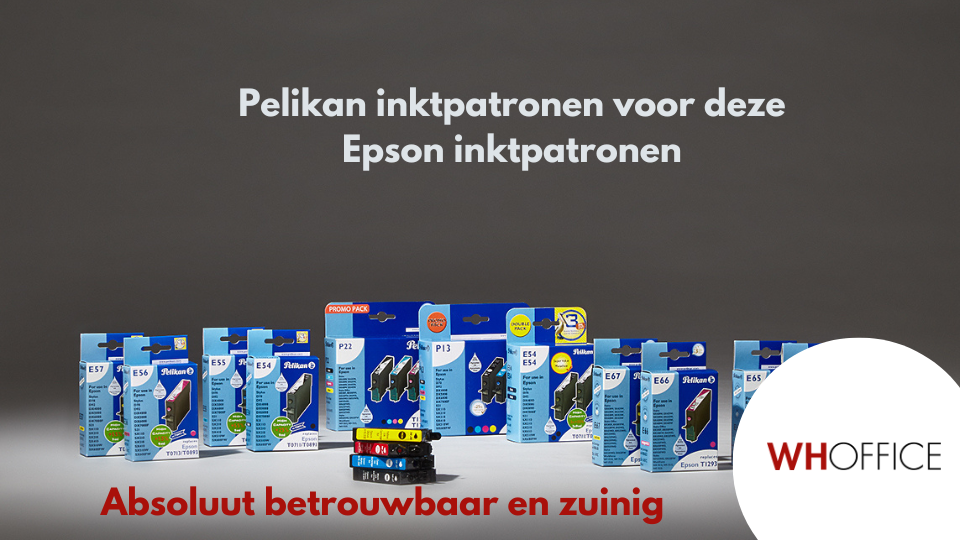 WHOffice - Pelikan biedt inktpatronen voor de apparaten van Epson