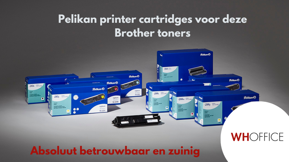 WHOffice - Pelikan printercartridges voor Brother: hoge kwaliteit tegen een lage prijs