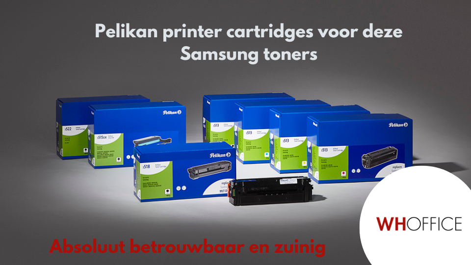 WHOffice - Pelikan printercartridges voor Samsung: hoge kwaliteit tegen een lage prijs