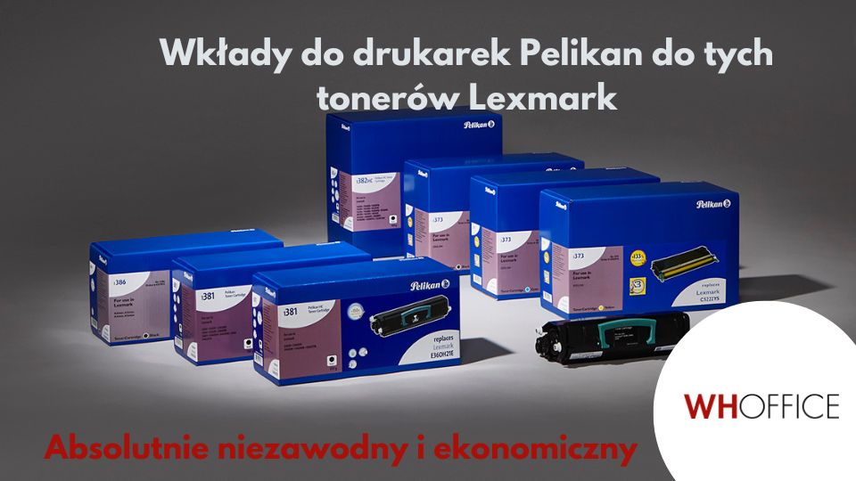 WHOffice - Wkłady do drukarki Pelikan dla Lexmark: wysoka jakość w niskiej cenie
