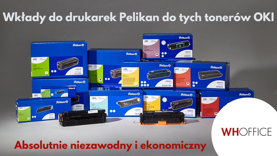 WHOffice - Wkłady do drukarki Pelikan dla OKI: wysoka jakość w niskiej cenie