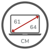 Winterholt & Hering offers a wide range of monitors with screen diagonals between 61 and 64 cm.