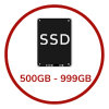 WHOffice: unser Angebot an Solid-State-Drive (SSD) Festplatten zwischen 500GB bis 999GB